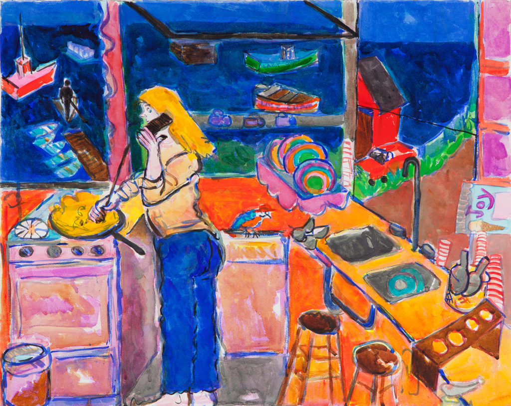 Ann Wolken - Distraction with Harbor